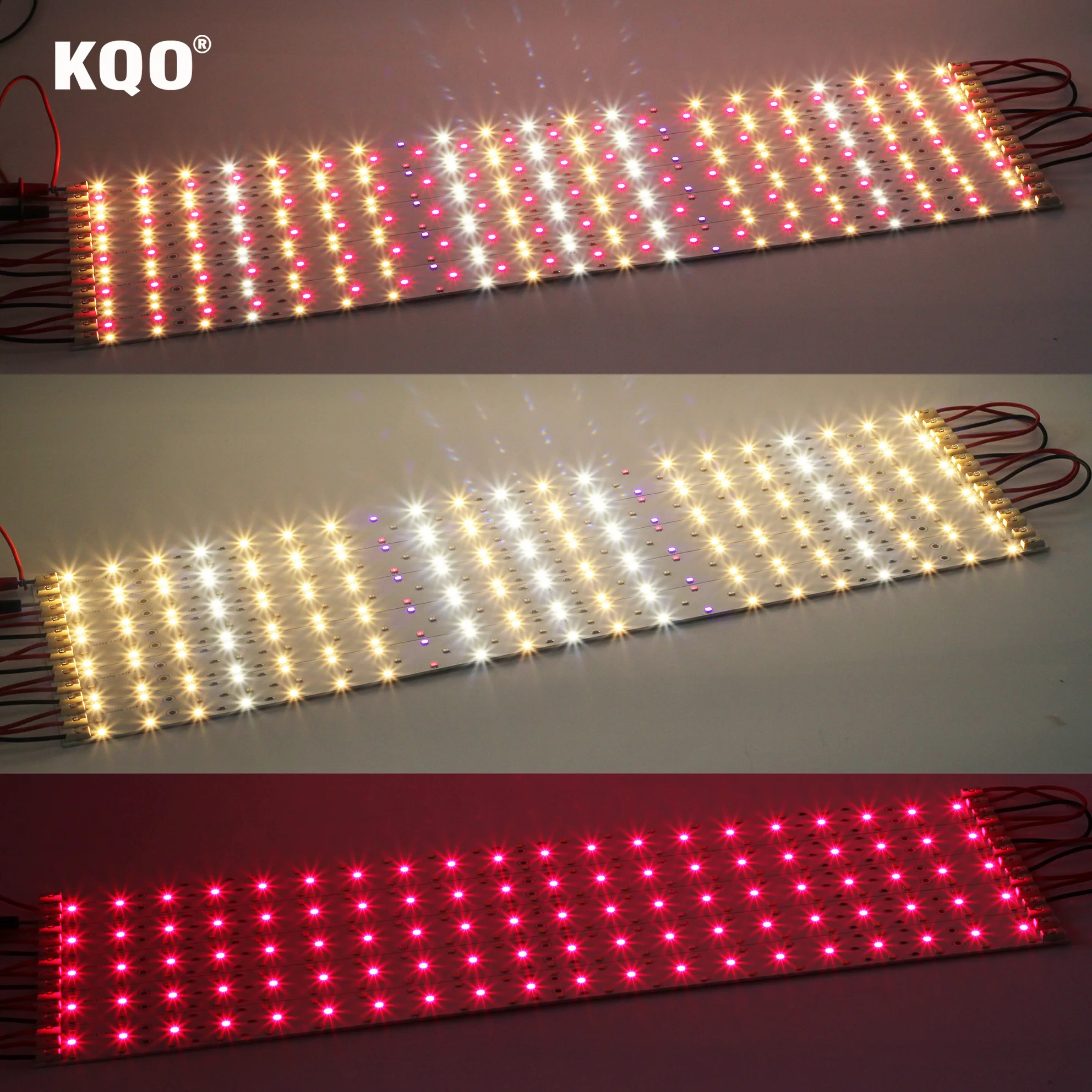 6pcs/Pack DC 24V 150W Constant Voltage Quantum Line LED Full Spectrum Grow Light Strips PCB Board with Samsung LM281B+ LEDs