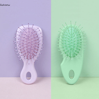 Mini Comb Portable Massage Anti-static Cute Air Cushion Volumizing Hair Brush For Girls Hair Care Tools For Real Hair Wigs Gift