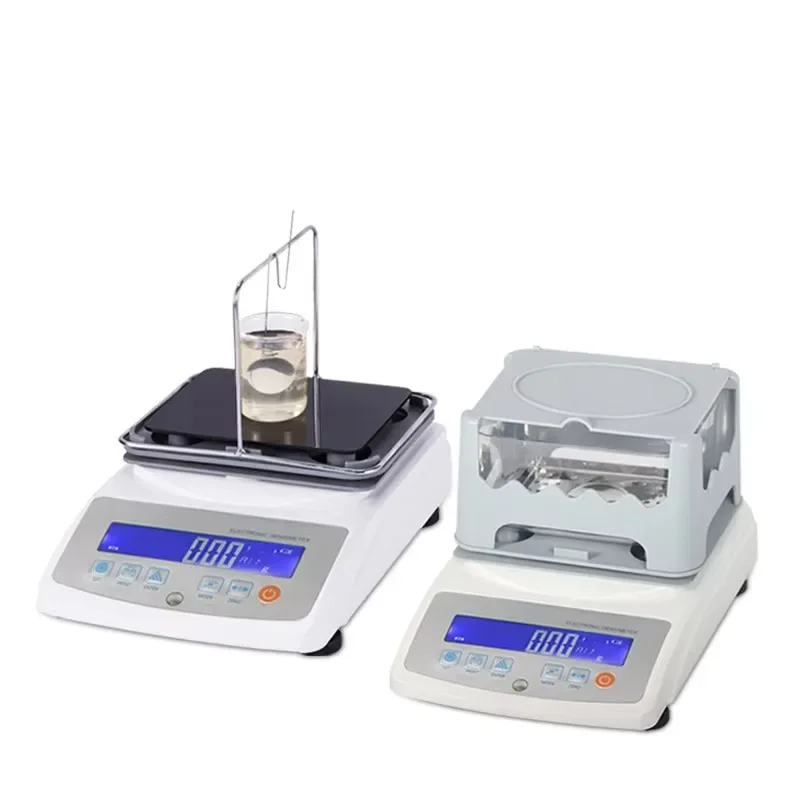 Lab Electronic Densimeter for Gold Density Purity Tester Solid Liquid Isophopy Digital Precious Metal Density Meter
