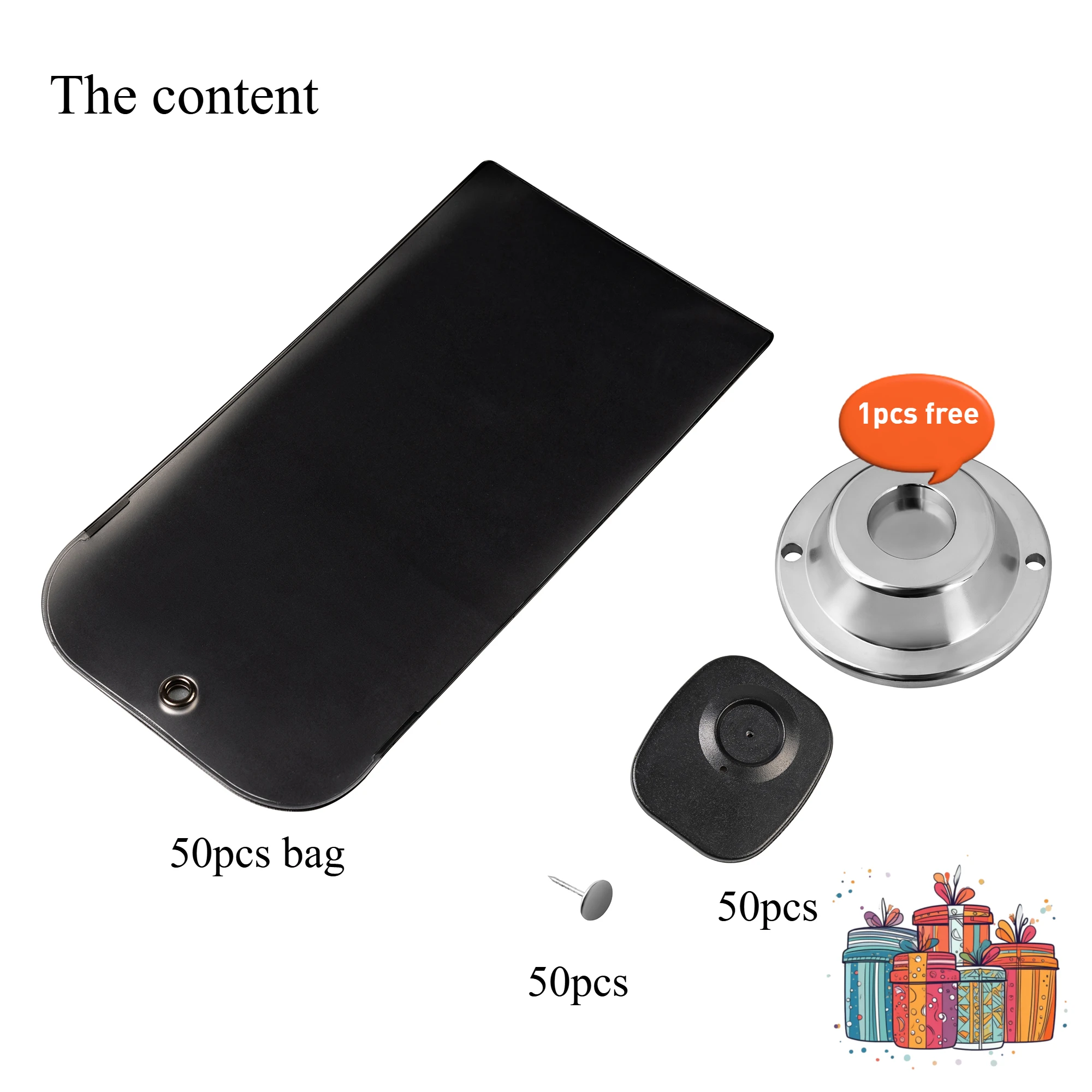 50 قطعة من حقيبة الهاتف المحمول الخصوصية المضادة للكاميرا للمناسبات - حافظة هواتف مانعة كاميرا الأمن للهواتف الذكية حتى 6.9 بوصة