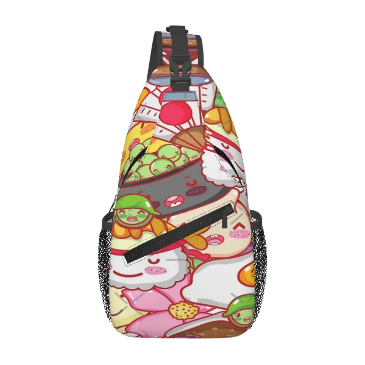 

Kawaii Sushi Colorful Chest Bag Trendy Portable Out Nice gift Customizable