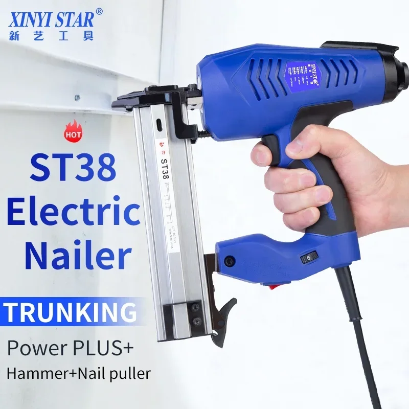 XINYI ST38 Concrete Nail  220V Electric Strong  Nailer 1-1/2