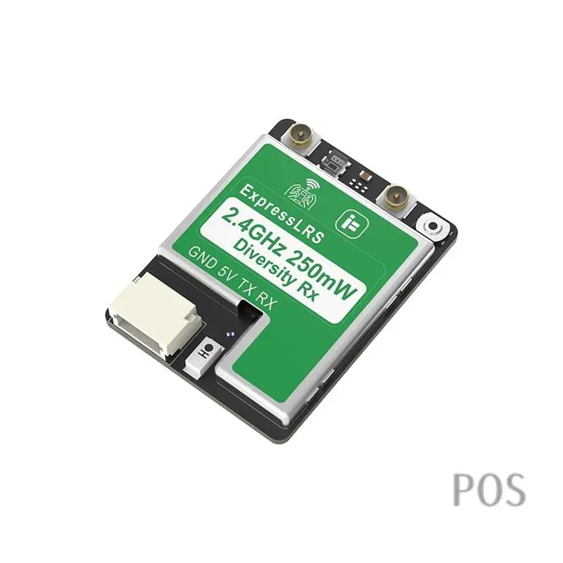

ELRS Diversity Receiver ELRS 2.4Ghz 250Mw True Diversity RX With Dual Antenna For FPV-POS