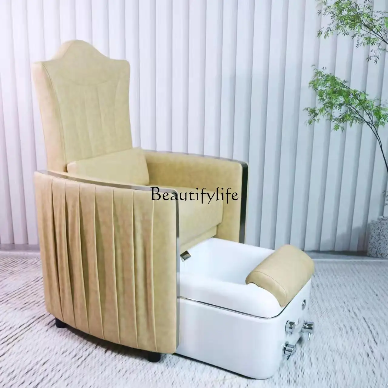 High-End Manicure Foot Washing Foot Massage Chair Intelligent Electric Put down Half Lying Mobile Foot Washing