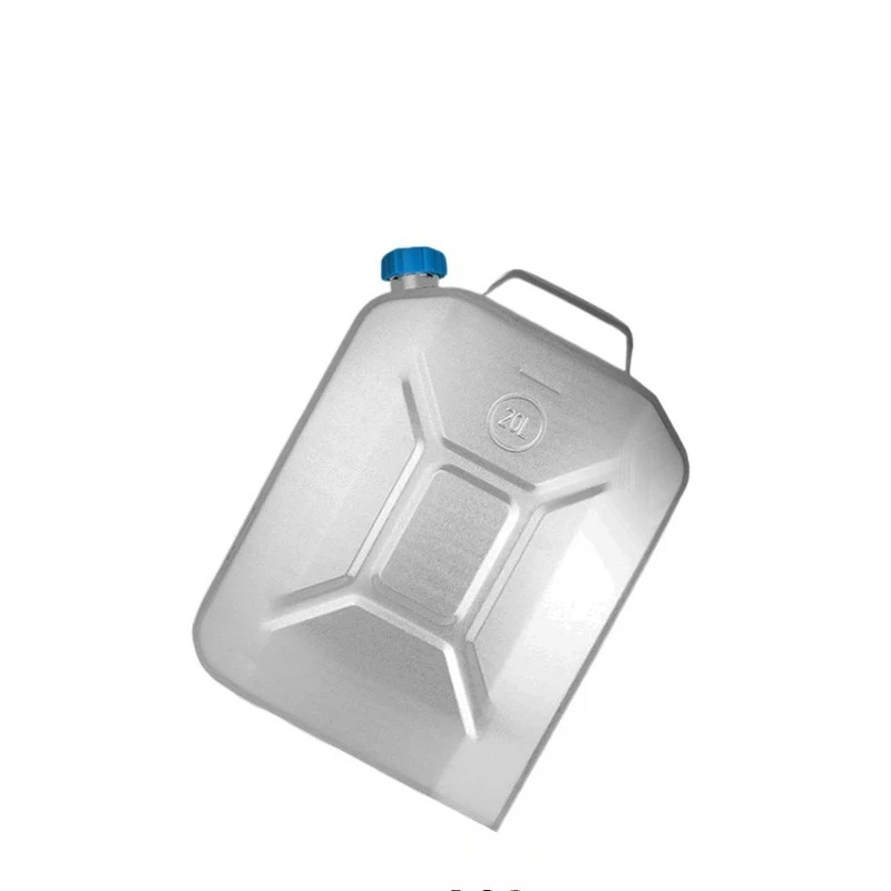 For Aluminum Barrel Portable Portable Refueling Box 10L20L Metal Pot Transportation Storage Spare