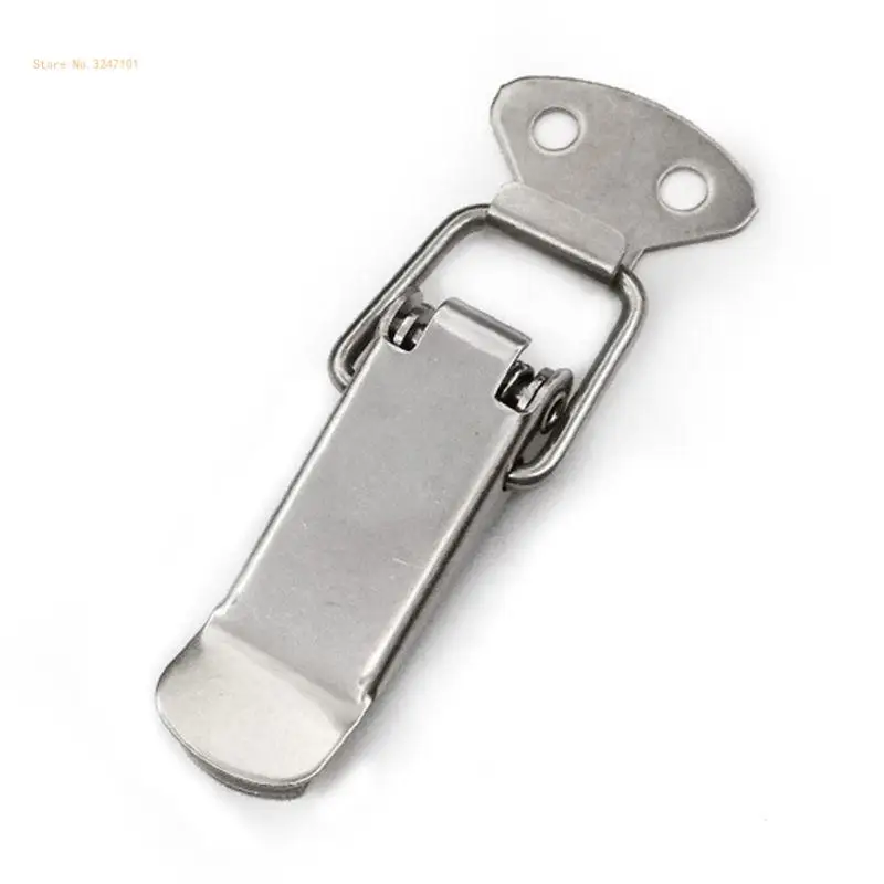 

10 Pcs Spring Loaded Suitcase Box Locking Toggle for Latch Hasp Lock Hardware for Case Locking Clasp Easy to Dropship