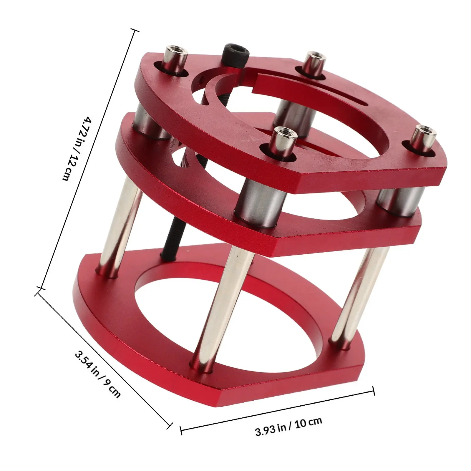 Aluminum Alloy Table Halloween Christmas New Year Bench Top Router Table Height Adjustable Table Hand Crank Lift Base