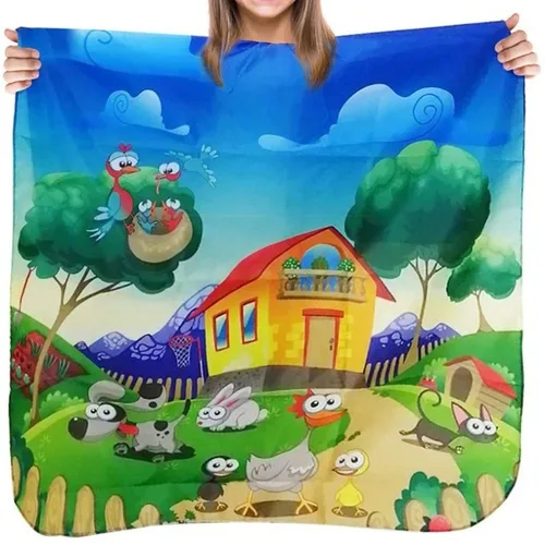 Imagen 2 del producto Capa de corte de pelo para niños, delantal de peluquero, capa de corte de pelo para niños y niñas, protector de paraguas