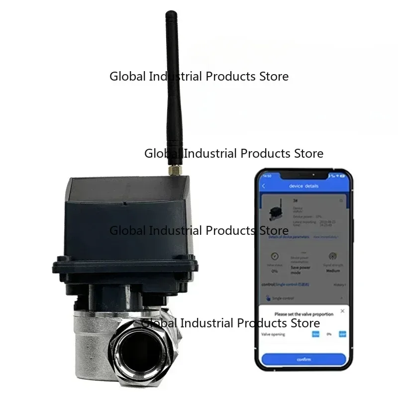 

Hot SalesSolar Power 4G/LoRa Drip Irrigation Ball Valve Solenoid Valve With Motor Control For Orchard Farm Drip System