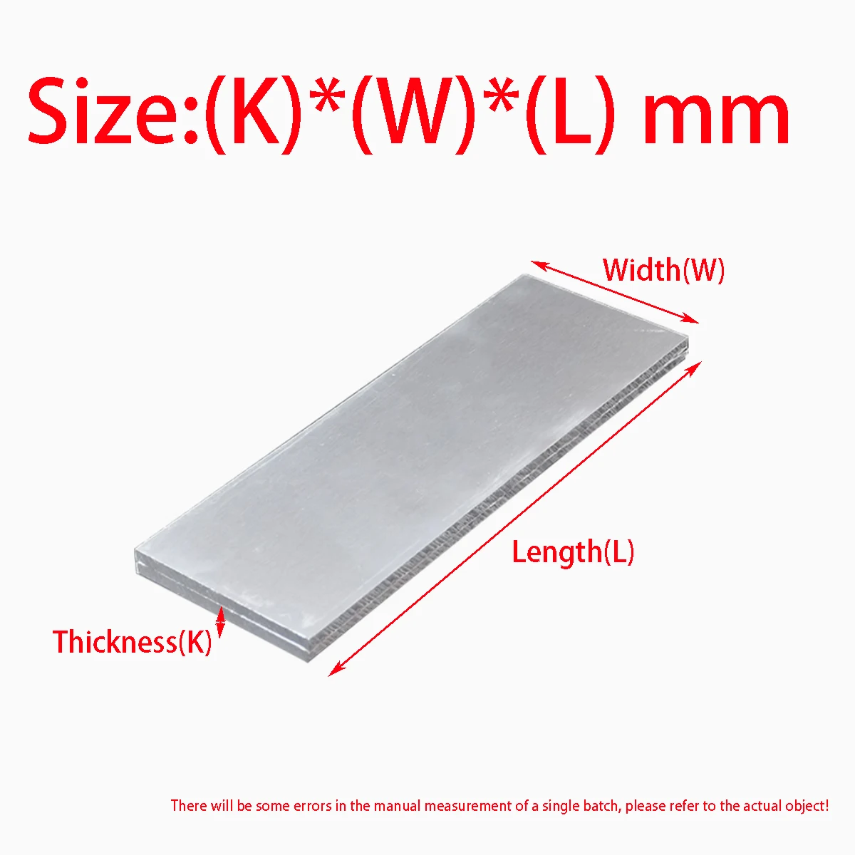 6061 Aluminum Flat Bar L-Shaped Aluminum Plate Medium Thick Aluminum Plate Thickness10/15/20/25/30/35/40mm