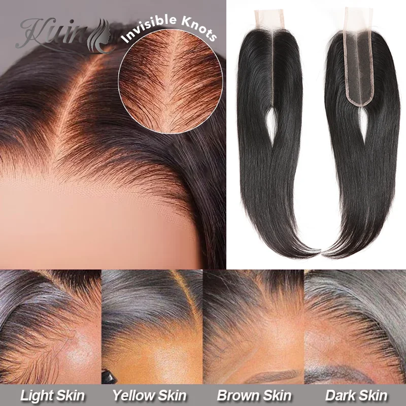 

2x6 HD Lace Closure Virgin Hair Straight Closure Human Hair Melt Skins Real HD Lace Frontal Invisible 13X6 HD Lace Frontal Only