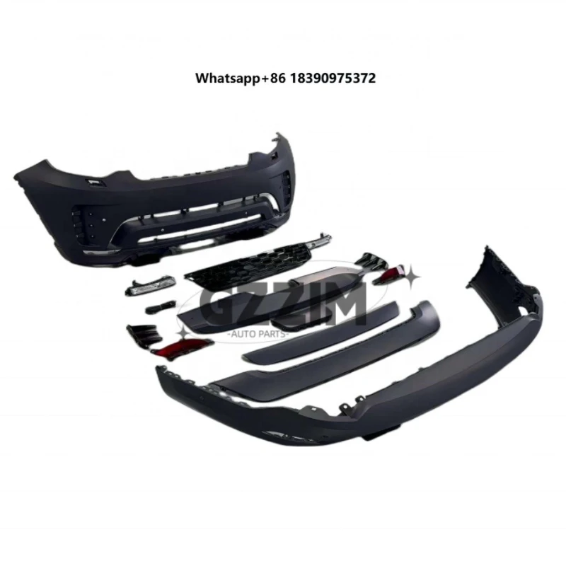 Plastic PC Material Front Rear Bumper Grille Full Sets Body Kit Black ISO9001 Certified 1 Year Warranty Old New Upgrade Parts