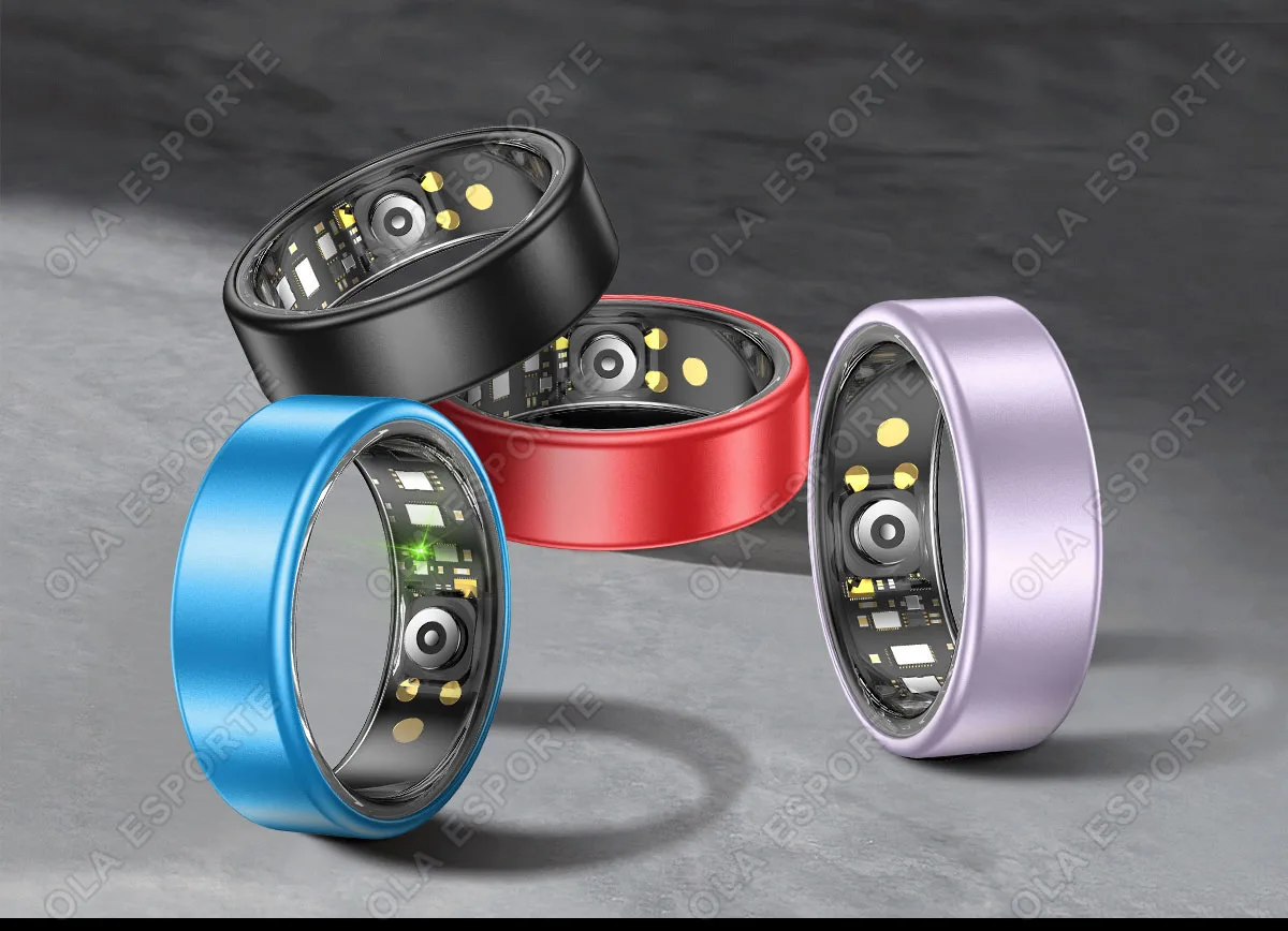 2026 Smart Ring für Damen, Herren und Paare, SmartRing mit Herzfrequenzmesser, wasserdicht, Sportmodi, superleicht, hautfreundlich, Armband R88 – Detail 18
