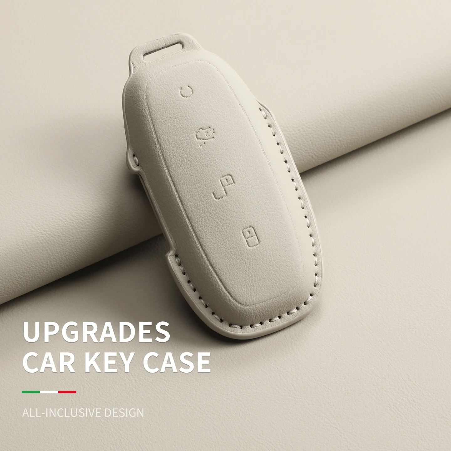 حافظة مفاتيح السيارة غطاء لـ DENZA D9 EV DM N7 N8 الأصلي لون السيارة الجلدية السيارات عن بعد المفاتيح غطاء قذيفة مقبلات اكسسوارات