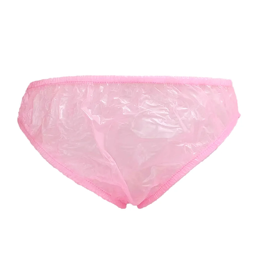 Langkee Haian Plastic Bikini Panties PVC Underwear
