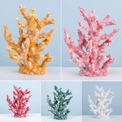 Creative Artistic Mediterranean Style Simulation Resin Coral Jewelry Applicable To Multiple Scenes Home Decoration Ornaments