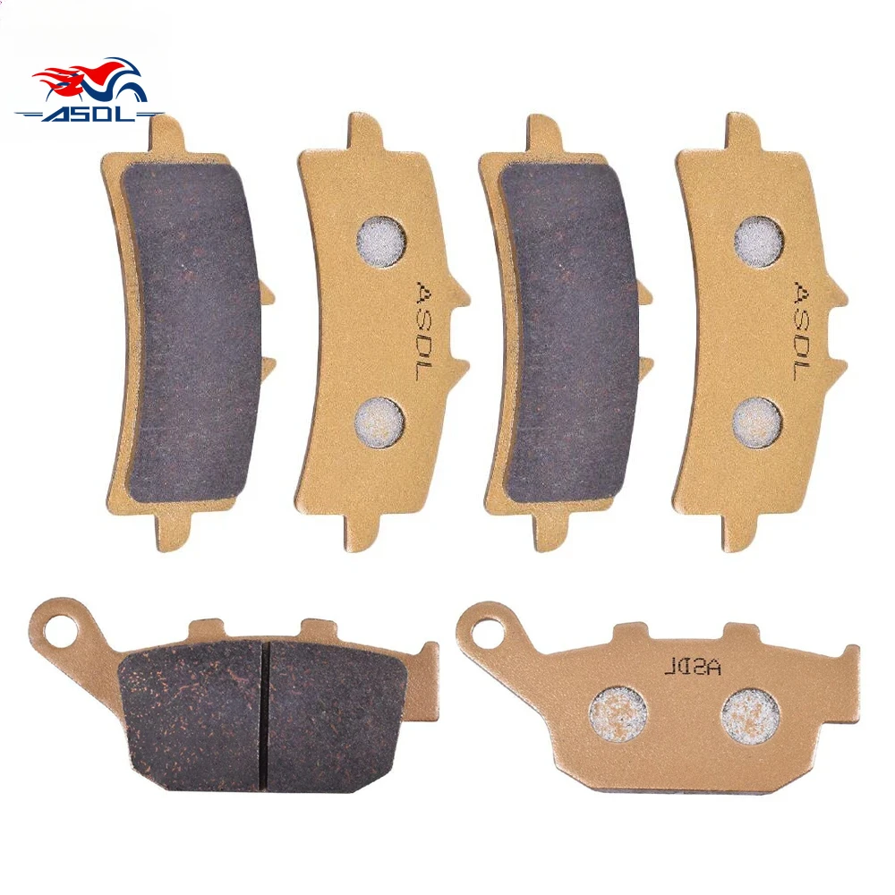 Motorcycle Accessories Front Rear Brake Pads Disc Tablets Kit For TRIUMPH Daytona 675 R Brembo F Nissin R Caliper 2011-2012 675R