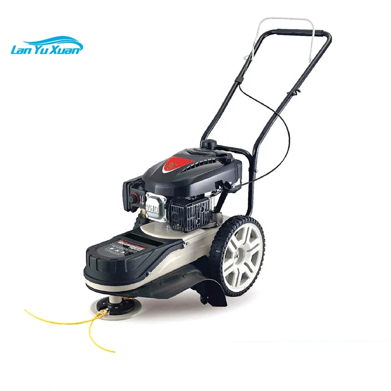 Hand Push Lawn Mower Tractor Gasoline Mower Four Stroke Lawn Mower For Grass Cutting Lawn Trimmer Grass Trimmer