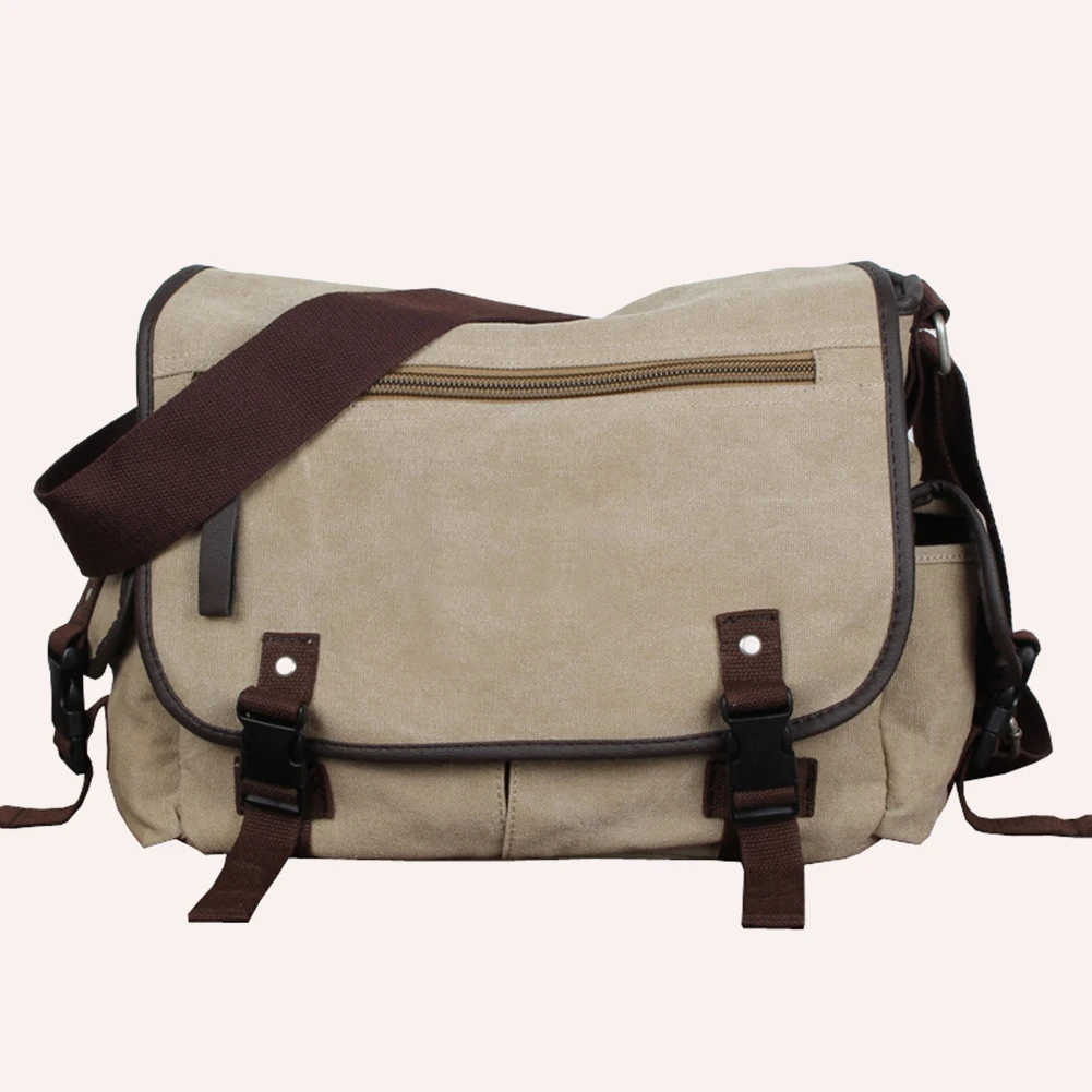 Unisex Crossbody Bags For Men Multi Pockets Satchel Handbags Water Resistant Messenger Handbags Adjustable Strap for School Work