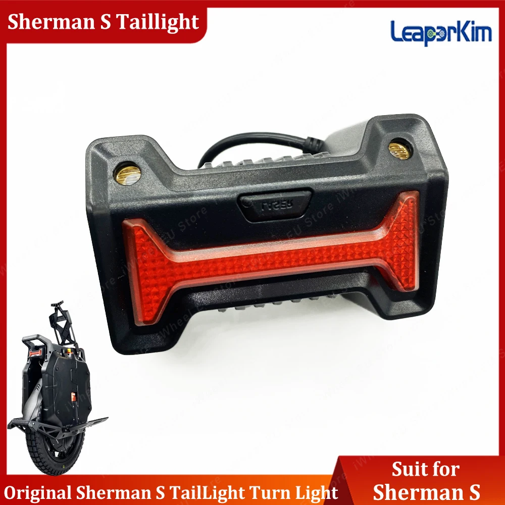 

Original Leaperkim Sherman S Taillight Turn Light Braking Warning Light for Sherman S Electric Wheel Official Sherman S Parts