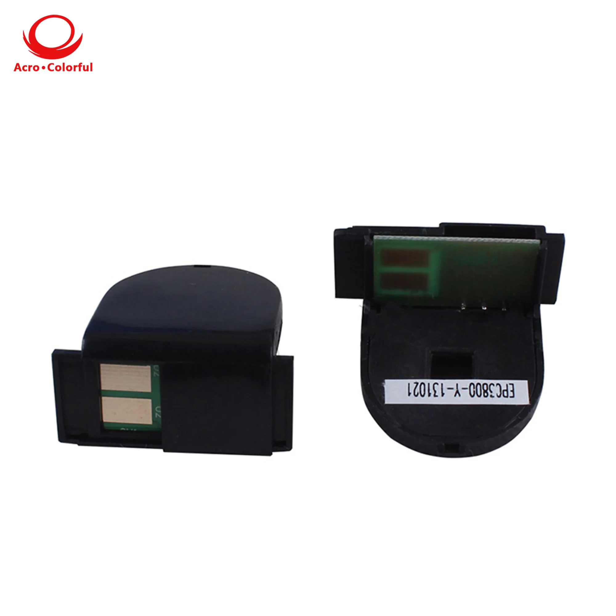 Puce de Toner Compatible C13S051127 C13S051126 C13S051125 C13S051124, pour imprimante Laser Epson Aculaser C3800, puce de cartouche