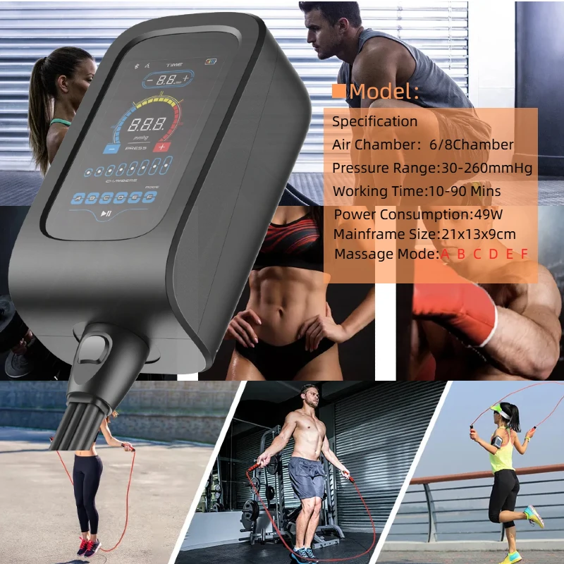 Air Compression Full Leg Massage Boots Efficient Muscle Fatigue Relief Device For Sports Training Post-exercise Relax