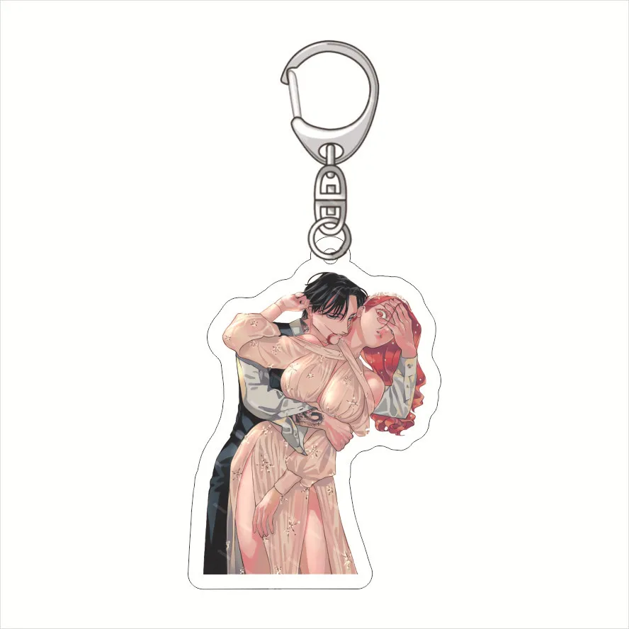 Anime Somei Yoshino Yakuza Fiancé: Raise Wa Tanin Ga Ii Acrylic Key Chain Couple Cartoon Backpack Pendant Toys Gifts for Fans