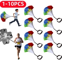 Parachute Agility Fitness Umbrella Soccer Sport Training Resistance Running Drag Child Speed Umbrella Drag Equipment