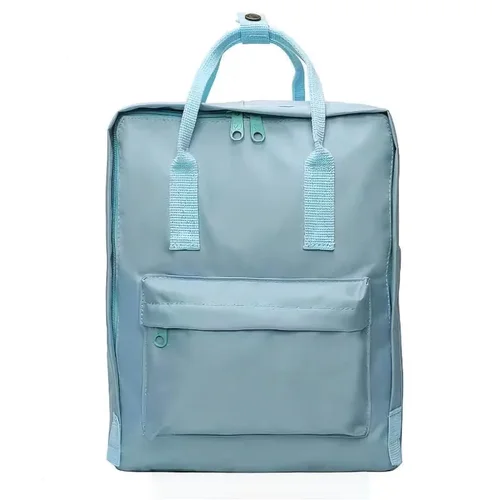 Mochila clásica Original para estudiantes, bolso de viaje impermeable para ordenador portátil, bolso escolar de lona con diseño de zorro para mujer y niña