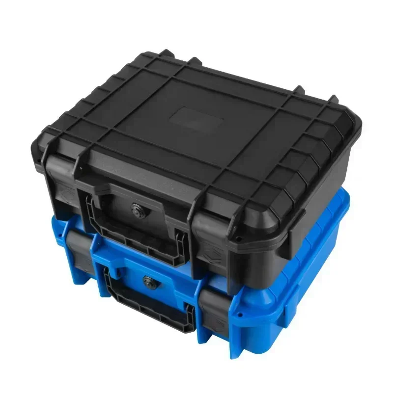 Portable ABS Box Plastic Safety Equipment Instrument Case Tool Box Impact Resistant Tool Case with Pre-cut Foam Box Tool