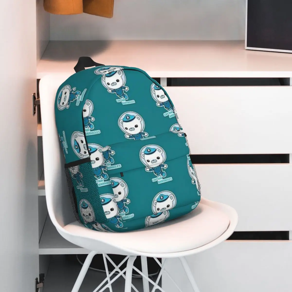 O: octonauts-mochila para mulheres e adolescentes, mochila escolar para viagens e laptop