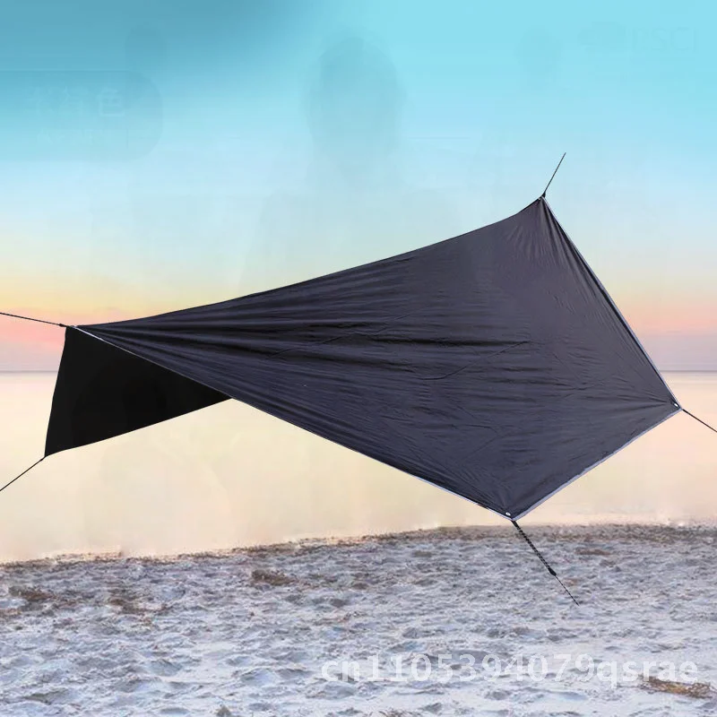 سداسية المظلة في الهواء الطلق التخييم خيمة الكلمة حصيرة 360x280 سنتيمتر مقاوم للماء غير نافذ للمطر Sunproof البوليستر منقوشة القماش متعددة الوظائف #3