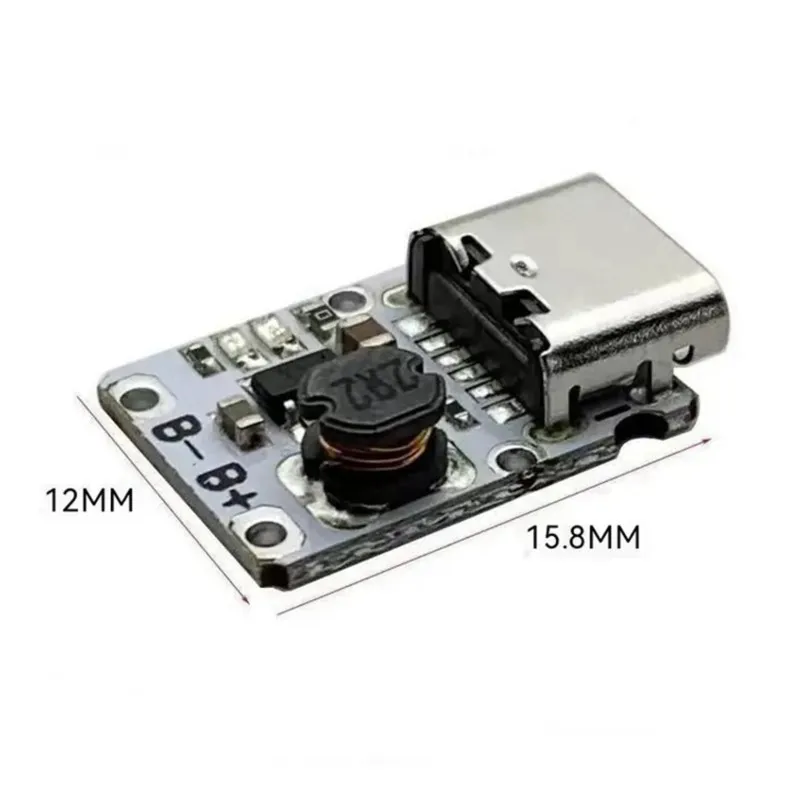 【RECOMENDAR】For All 3.7V Lithium Battery Module With Type-C Input, Overcharge Protection, Smart Home Sensor