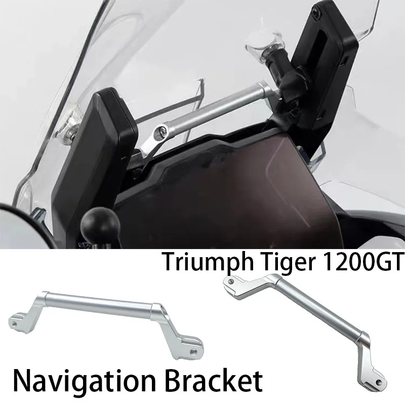 

New For Tiger1200GT PRO Motorcycle Accessories Navigation Brackets USB Bracket Fit Triumph Tiger 1200GT PRO 1200 GTPro 2023