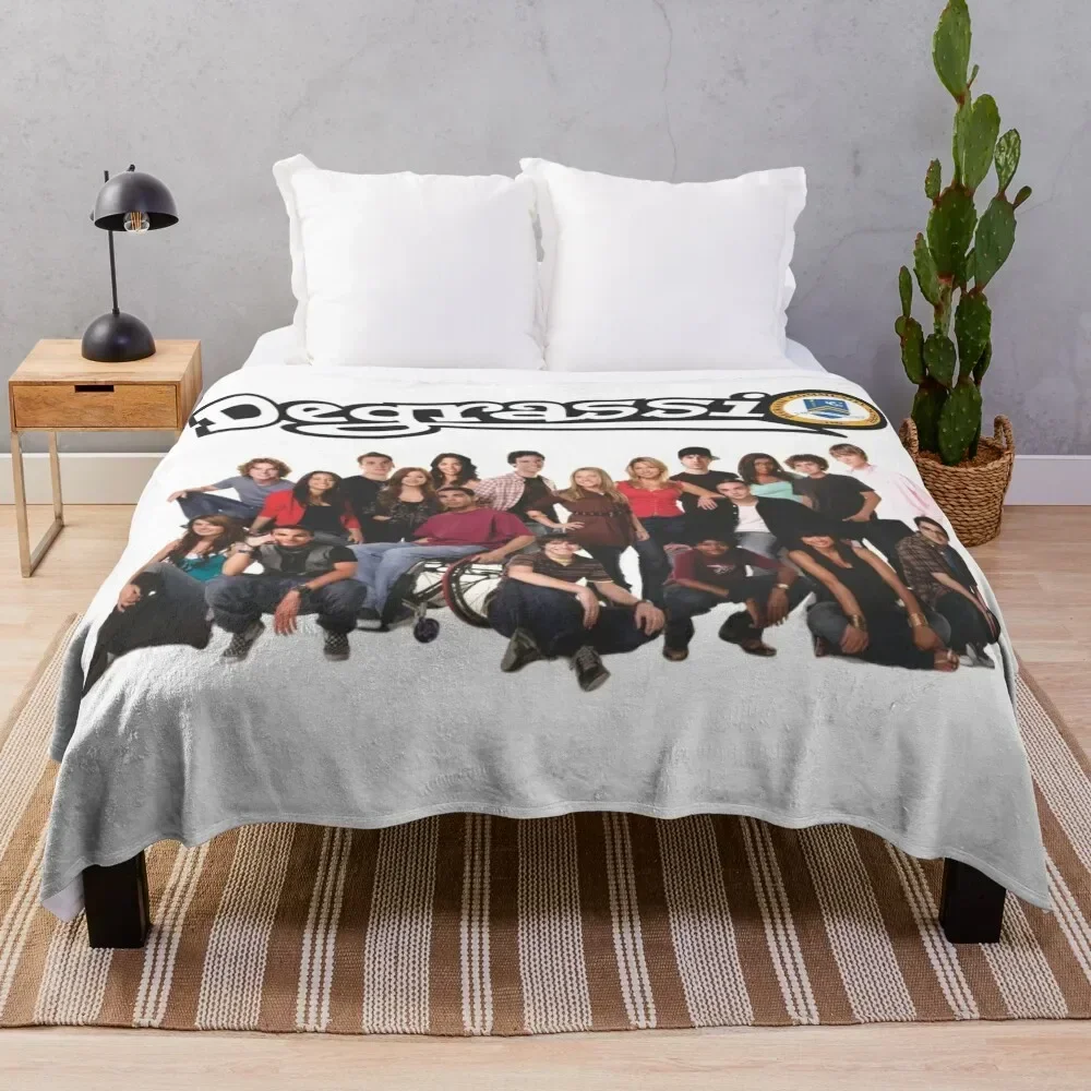 Degrassi The Next Generation Cast Throw Blanket Blankets For Sofas Stuffeds halloween Blankets