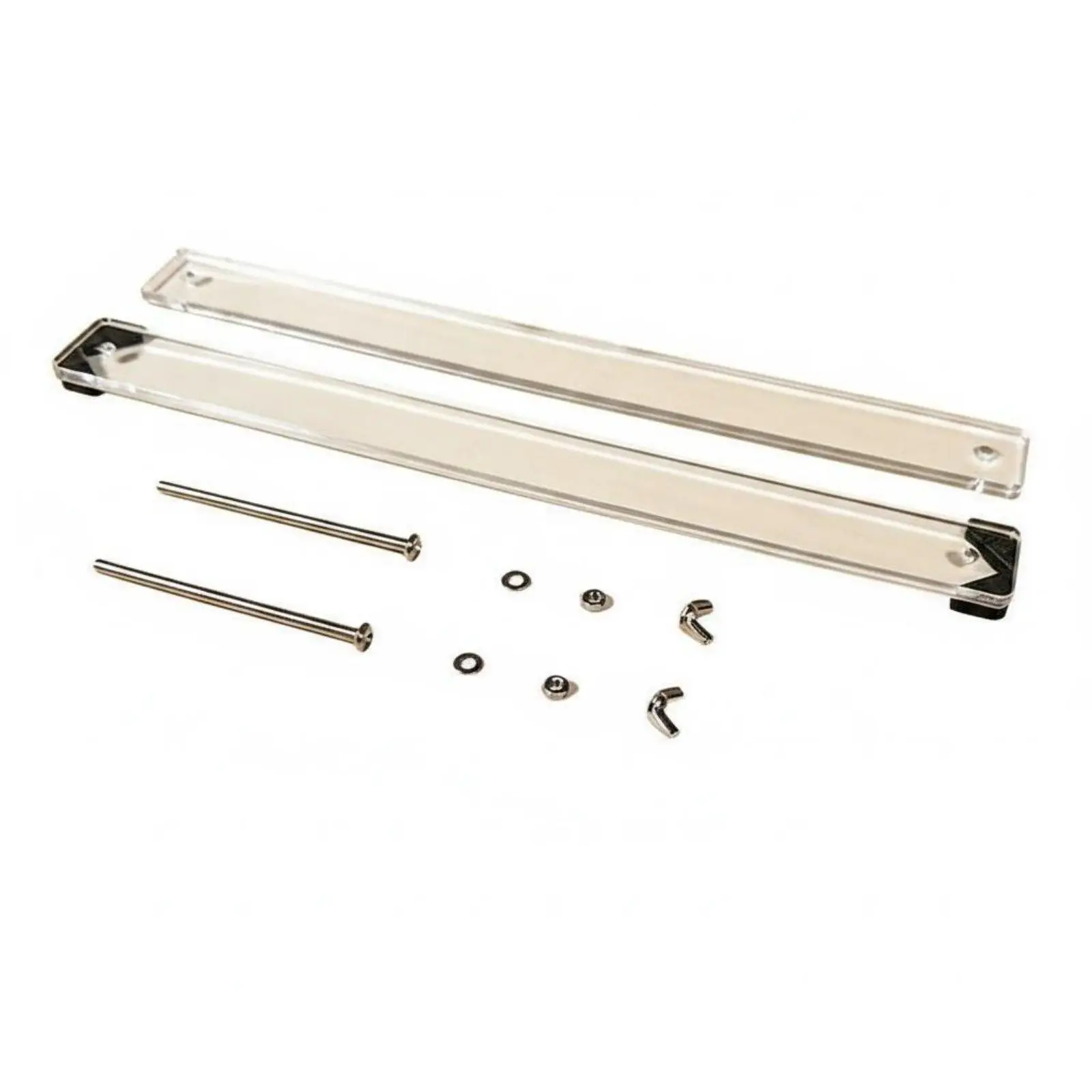 Acrylic Book Clamp Adjustable Bookbinding Synonym Press Secure Notebook Repair Tool for Hand Made Projects