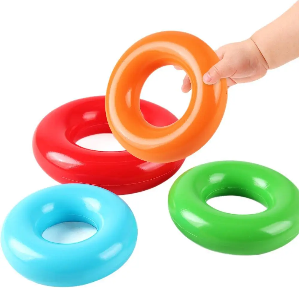 Jouets empilables arc-en-ciel Montessori pour les tout-petits, tour d'empilage d'apprentissage précoce, empileur d'anneaux souples, jouets pour bébé de 6 à 12 mois, 1-3