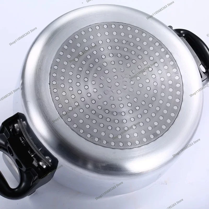 Commercial Pressure Cooker Induction Compatible Stainless Steel 2L 3L for Restaurant Fast Cooking Soup Pot