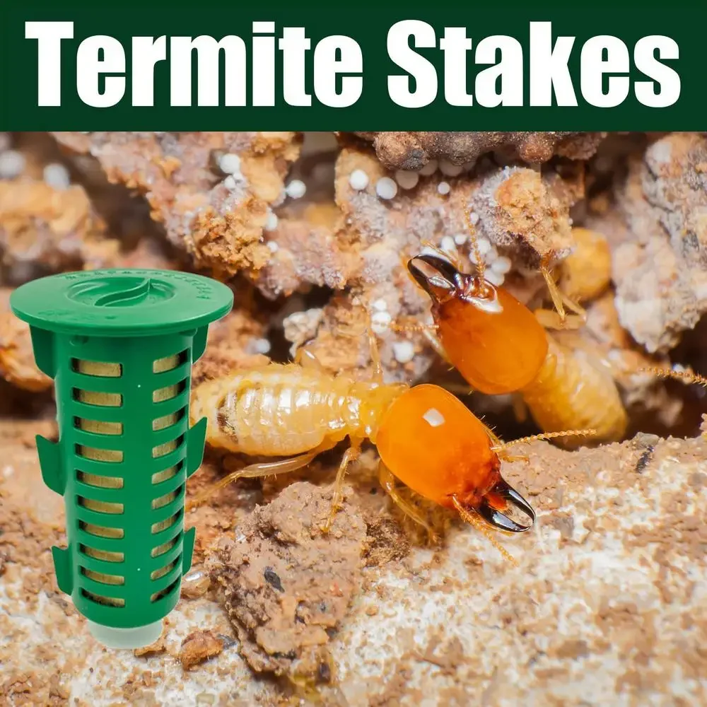 Underground Termite Control Bait Rod Station Trap Attract and Monitor The Device Box Termite Bait Removal Supplies