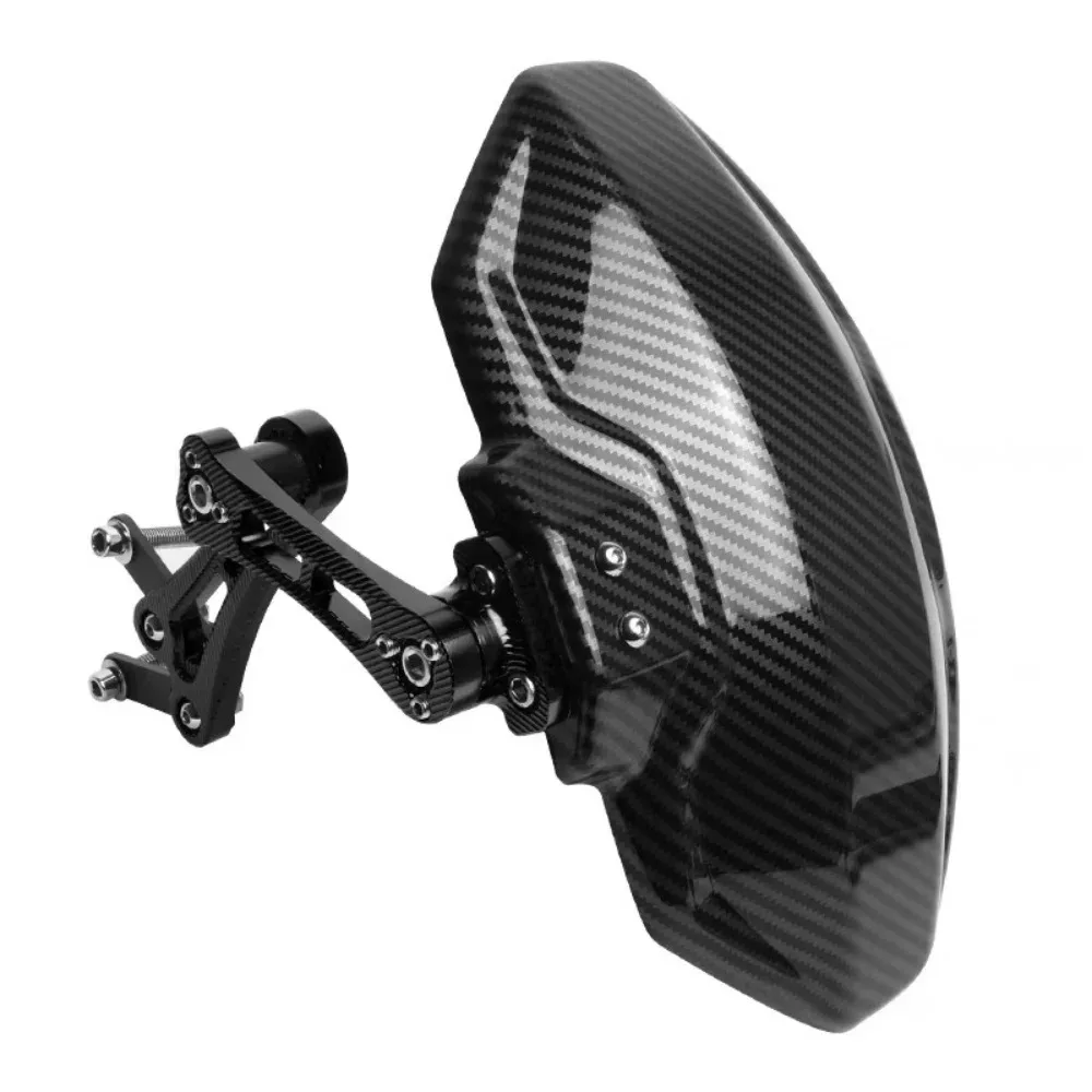 For VOGE SR250GT Rear Fender Extension Carbon Fiber Mudflap Mudguard Splash Guard Accesorios Moto Guardabarros Parafango Parts