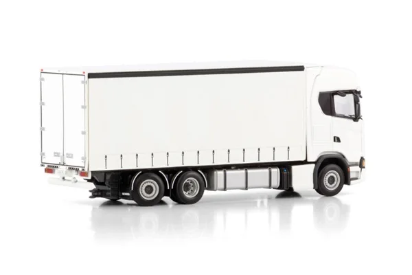 Alloy Model WSI 1:50 Scale Sca-nia CS20H 6X2 Axle Tractor,Curtain Tarpaulin Transport Truck Vehicle Diecast Toy Model 03-2052