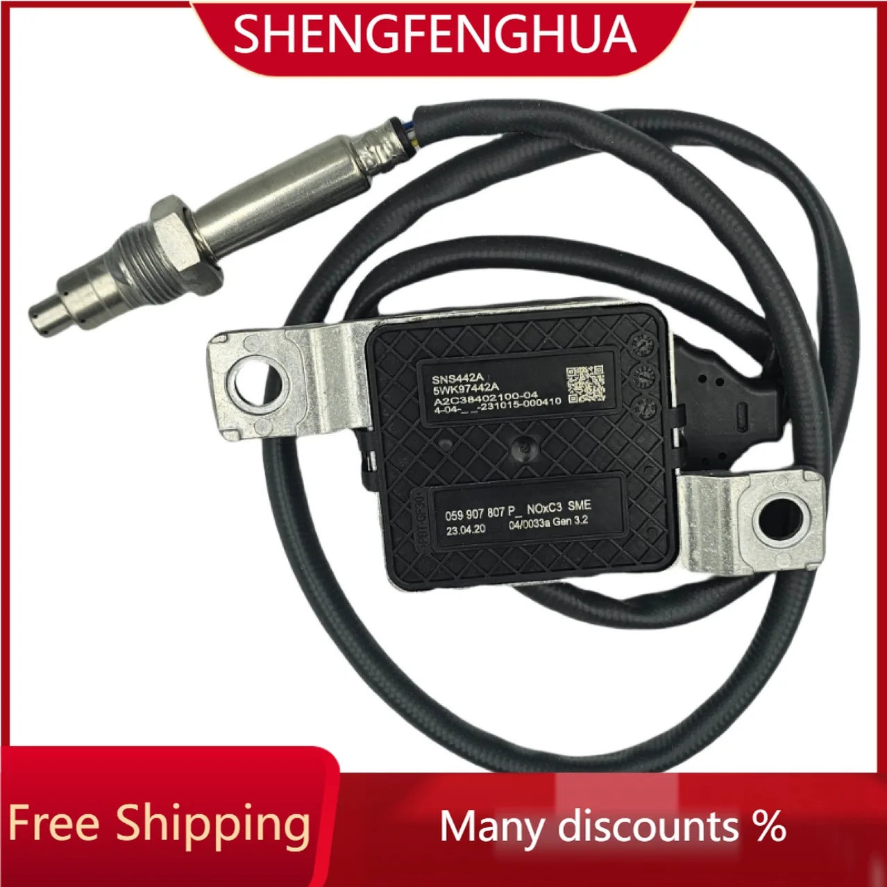 SHENGFENG HUA Free Shipping 059907807P 5WK97442A NOX SENSOR For Volkswagen Audi SHENGFENGHUA-QY