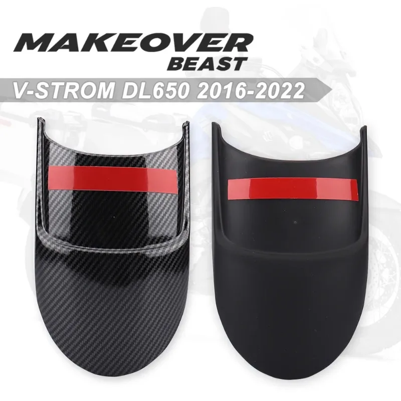 

V STROM 650 2024 Motorcycle ABS Front Fender Rear Extender Extension Fit for SUZUK V-STROM DL650 XT 2013-2021 2019 2018 2017