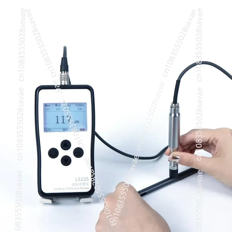 

LS225 N1500 Eddy Current Effect Coating Thickness Gauge High Precision Powder NFe Measuring Device Coating Thickness Gauge