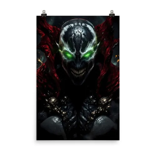 Spawn Wall Art Poster Print High Quality Dark Fantasy Comic Decor Gift --Tin Sign
