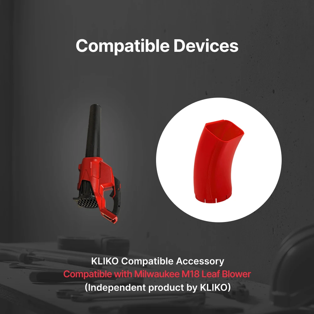 Flat Blower Nozzle Tip Compatible with Milwaukee 2724-20 M18 Fuel Blower Garage Jobsite Workshop Spare Tool Replacement Parts