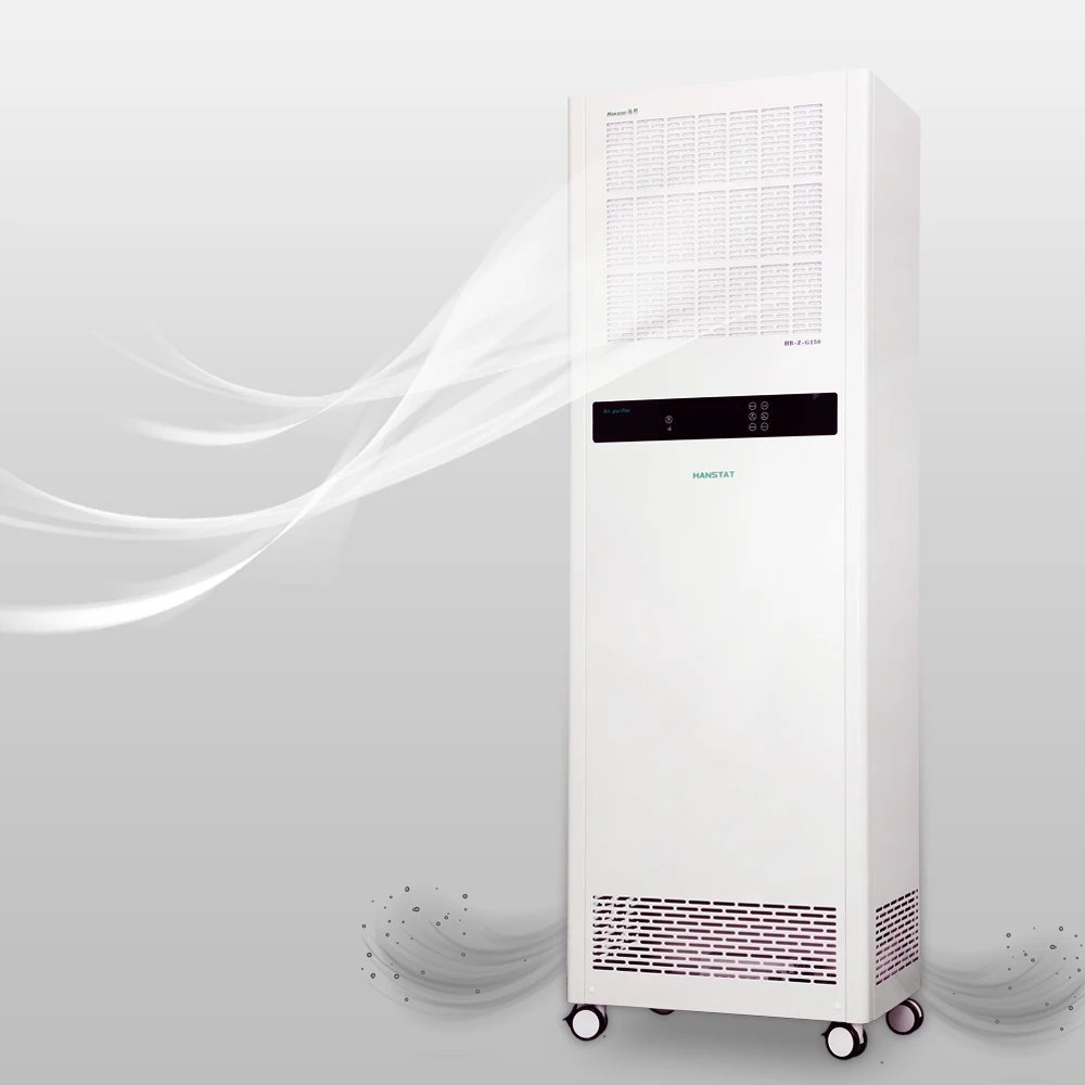 Big Large High Efficiency Cabinet Type ESP Plasma Air Purifier for Restaurant Mall Office Hospital
