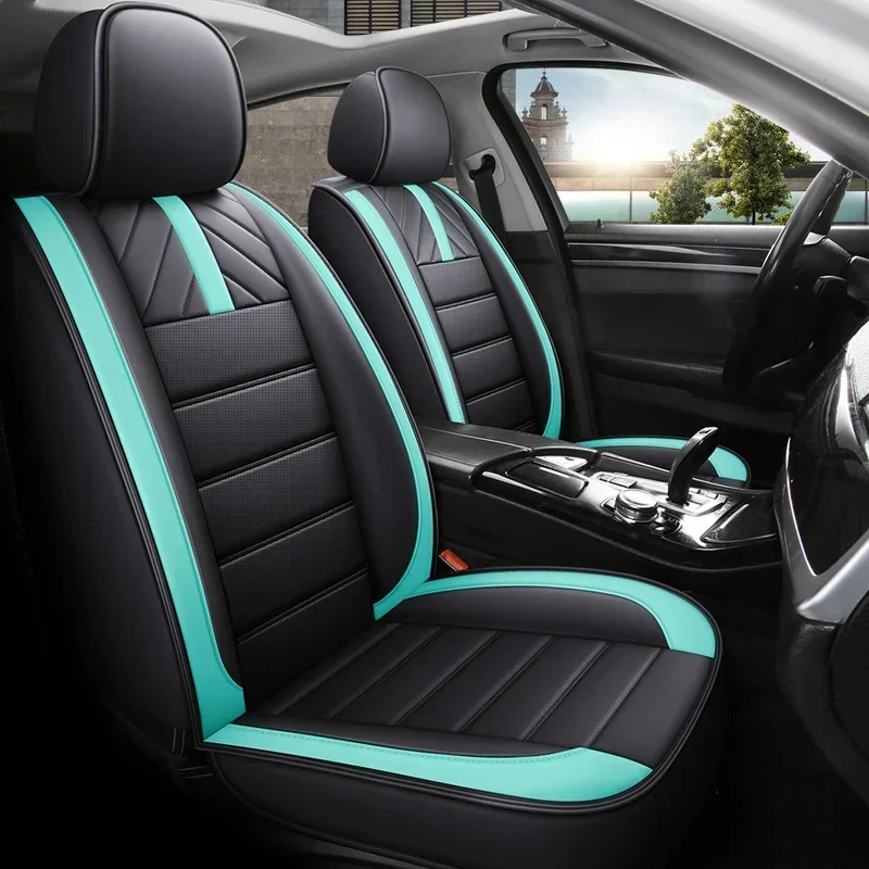 Universal Leather Car Seat Cover For Audi Series A5 8T3 8TA 8F7 F5A F57 F53 F5F F5E F5P Accsesories Interior Covers