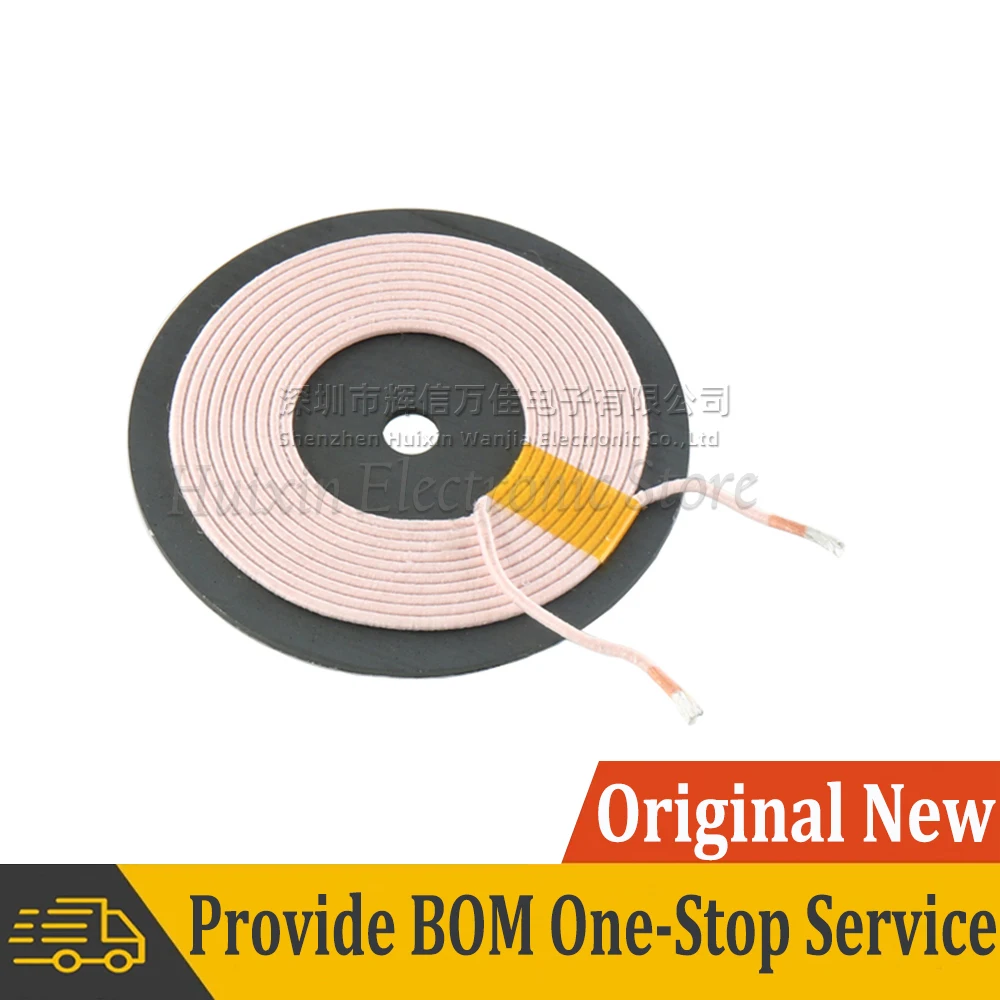 5pcs Wireless Charger Transmitter Receiver Coil Qi Standard Wireless Charging Transmitting Receiving DIY PCB Transmit Coil