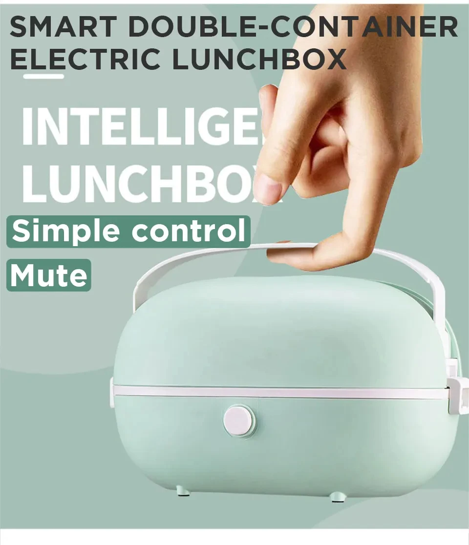 Tableware Electric Lunch Box Steel Lunch Box Food Warmer Lunch Kitchen Appliances